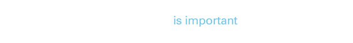 is important